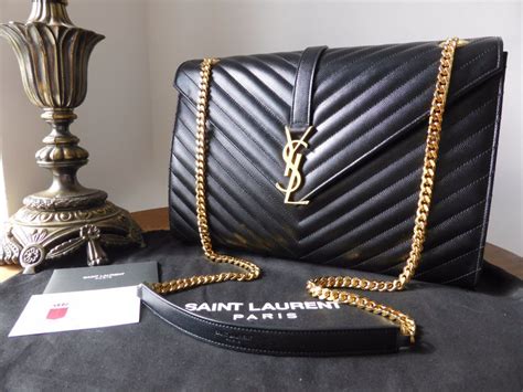 ysl bag envelope chain